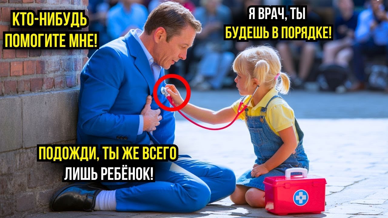 БЕДНАЯ ДЕВОЧКА СПАСАЕТ МИЛЛИОНЕРА ОТ ИНФАРКТА ПОСРЕДИ УЛИЦЫ 
