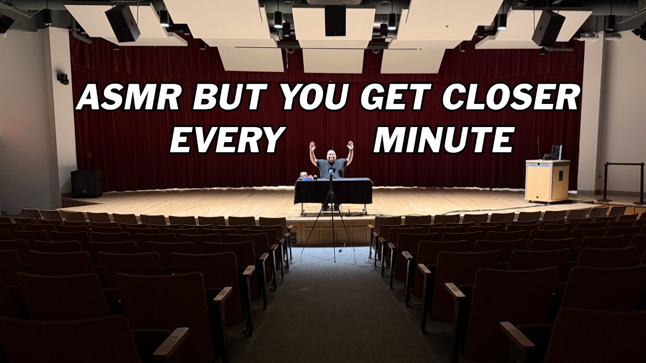ASMR But You Get Closer EVERY Minute