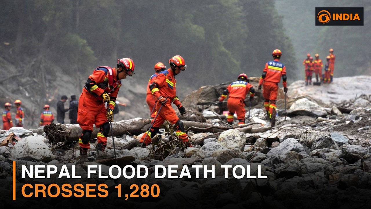 Nepal Flood Death Toll Crosses 1,280 & more updates | DD India Newshour | 2 PM IST