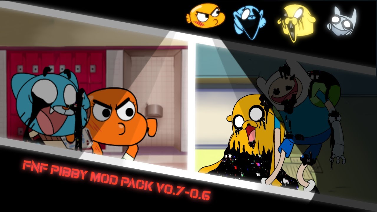Fnf pibby corrupted mod pack V0.6 | (Link in the description)|