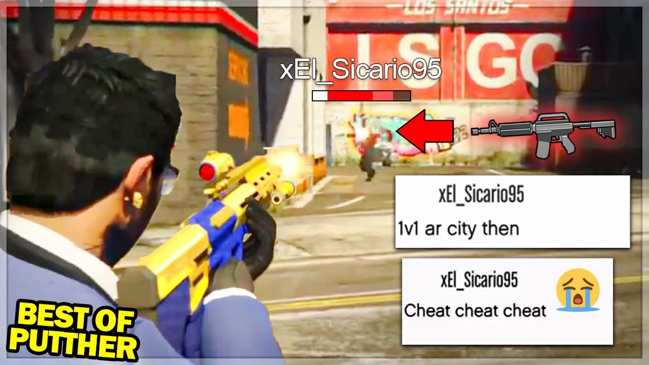 Best of Trolling ANGRY Griefers With My Rifle on GTA Online!