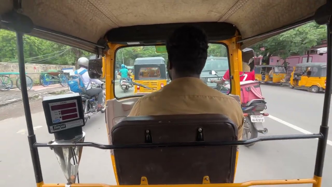 Chennai City Tuk Tuk Ride | Crazy Tuk Tuk Ride