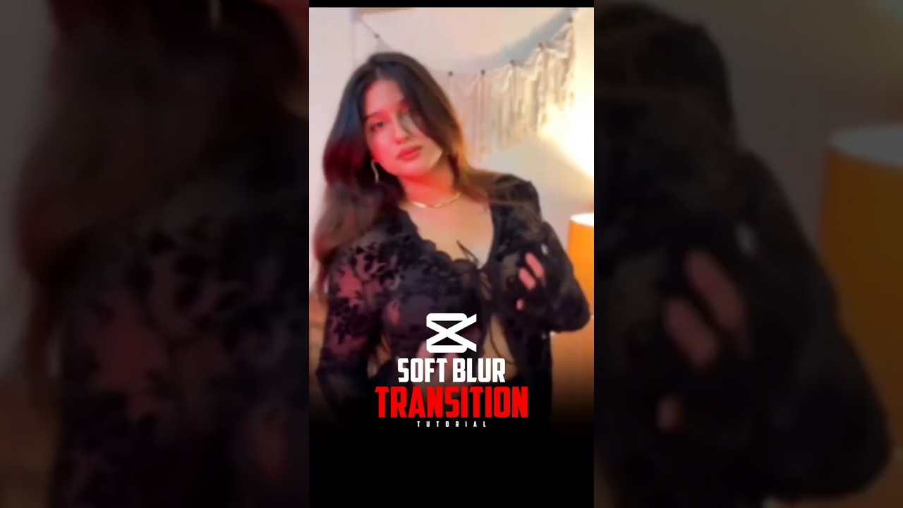 How I Create Soft Blur Transition Tutorial in Capcut 🤯🔥 #edit #capcut #tutorial