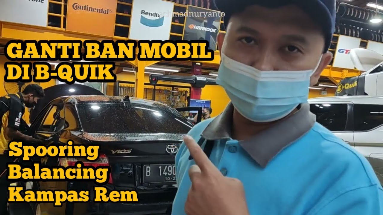 Ganti Ban Vios Limo Di B-Quik | Spooring | Balancing | Kampas Rem #bquik