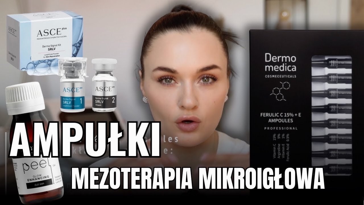 🔥Jakie Ampułki do MEZOTERAPII MIKROIGŁOWEJ🔥 || kosmetolog poleca🩷