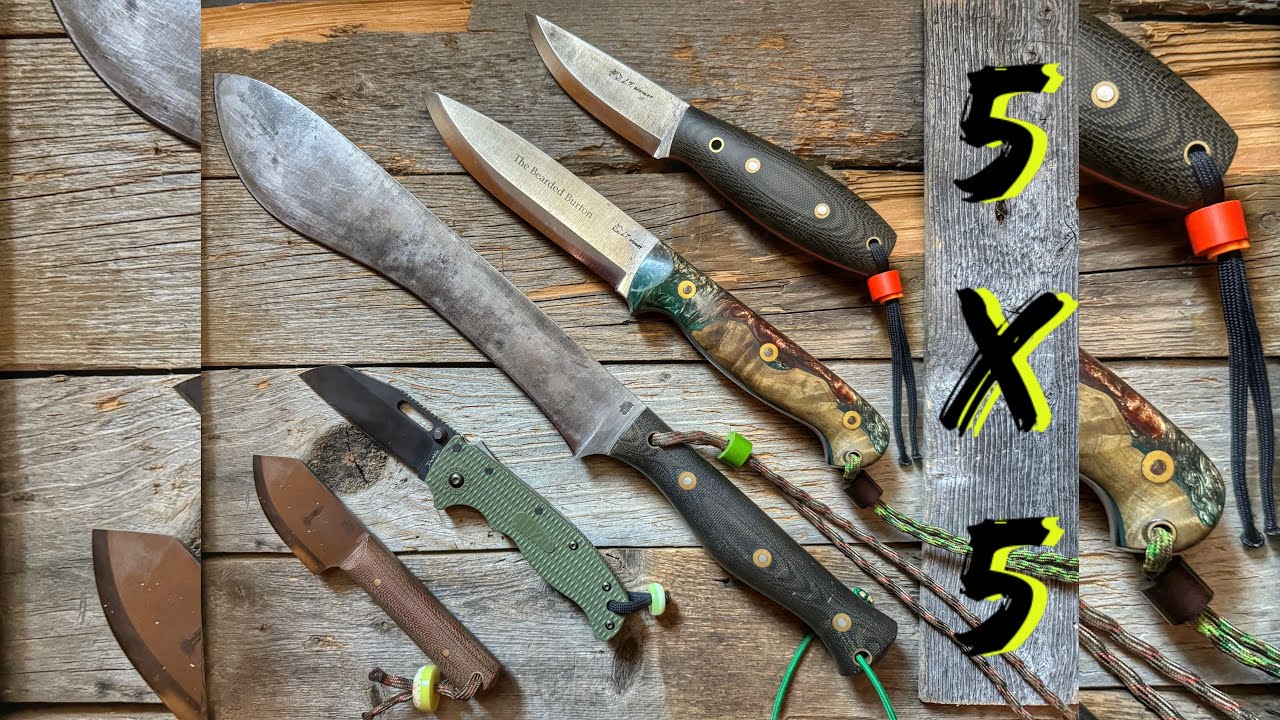 5 Categories, 5 Must-Have Knives