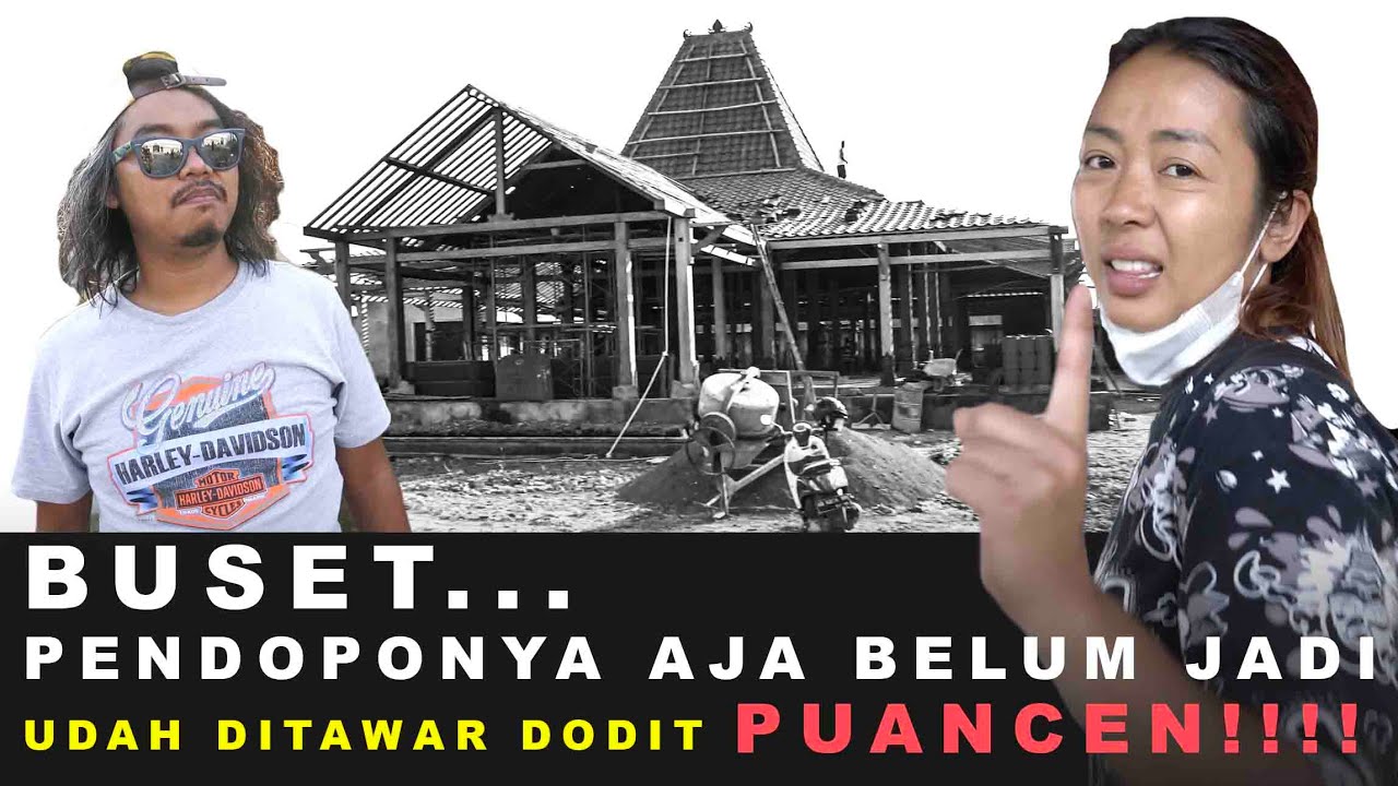 PENDOPO BELUM JADI, UDAH DITAWAR DODIT