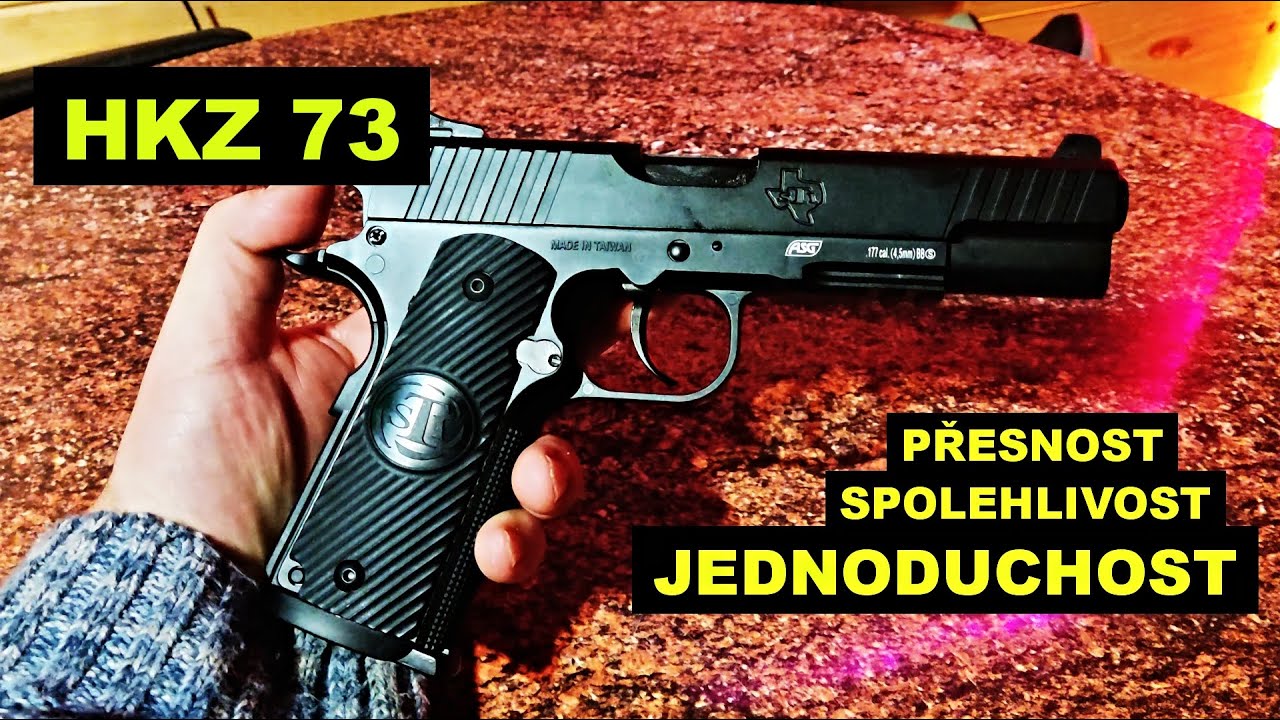 🔥HKZ 73🔥 - Recenze pistole ASG STI Duty One BlowBack