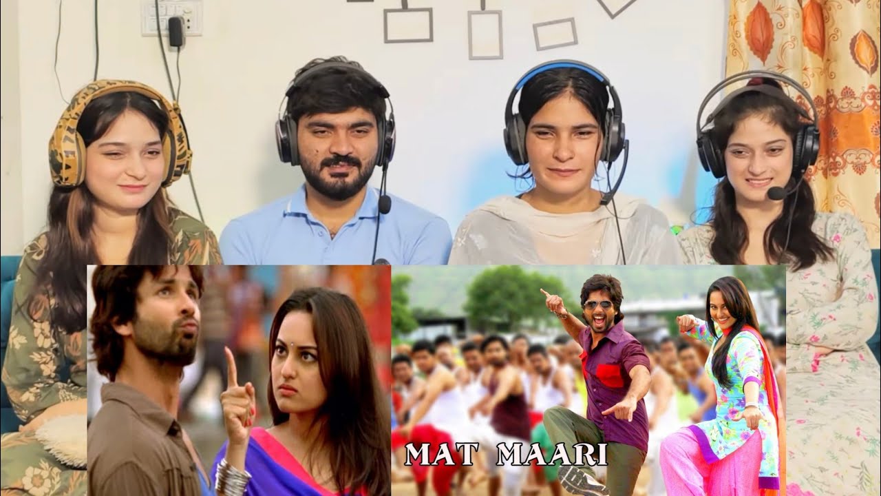Mat Maari Song R RajKumar Movie Reaction Shahid Kapoor, Sonu Sood, Sonakshi Sinha Part 3