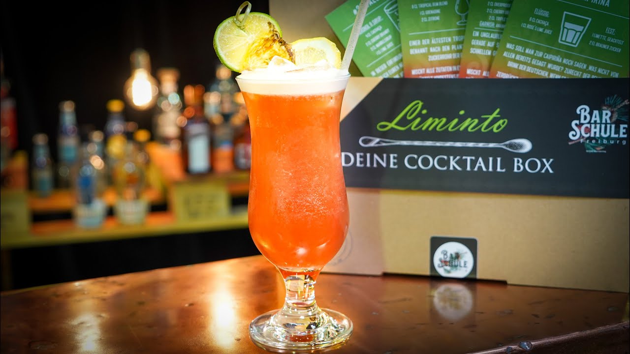 Zombie Cocktail Tutorial / Fresh & Fruity Box / #BarschuleFreiburg #Liminto