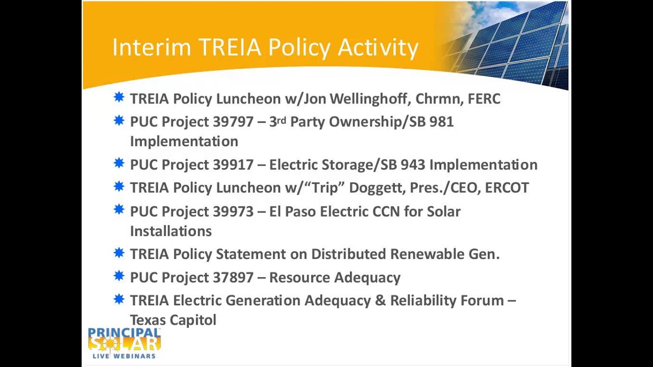 Will the 2013 Texas Legislative Session Awaken a Sleeping Giant in the Solar Market?