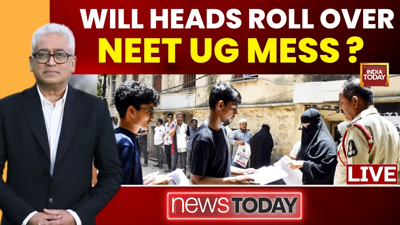 Rajdeep Sardesai LIVE: NEET UG 2026 Leak | Who Will Pay For The Latest NEET Mess? | NTA DG Exclusive