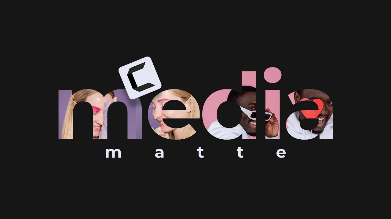 Creating an Intro with Photos or Video on Text in Camtasia