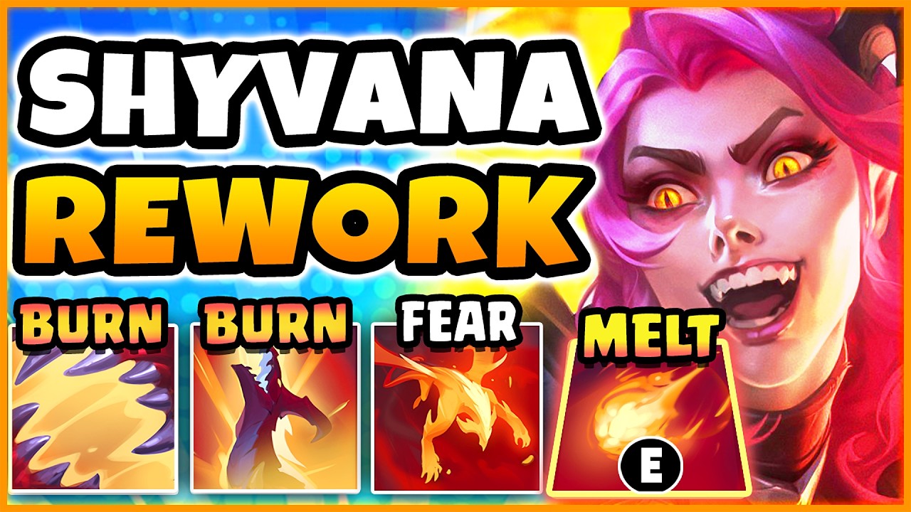 NEW SHYVANA REWORK IS INCREDIBLE! (NEW ABILITIES, 1000 AP 1-SHOT)