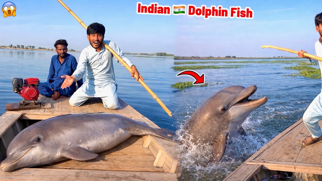 India 🇮🇳 Sy Aii Bhot Bhri Dolphin 🐬 Fish Paker Li 😱