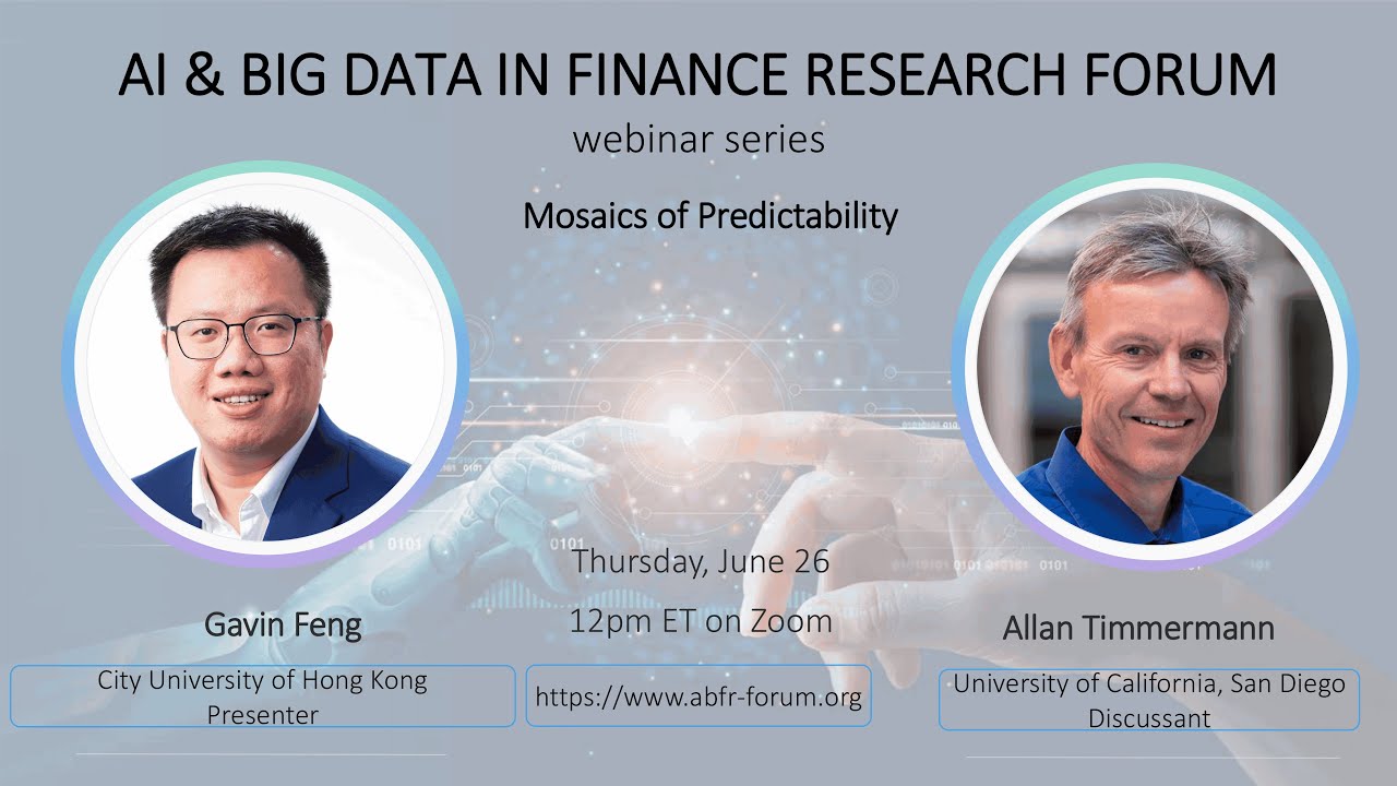 ABFR Webinar with Gavin (Guanhao) Feng and Allan Timmermann