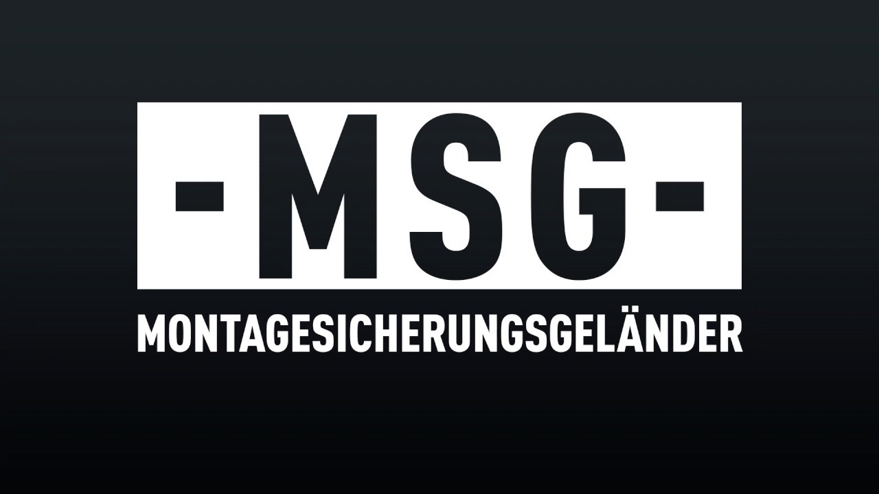 MJ-Gerüst | Montagesicherungsgeländer (MSG) | TRBS 2121 | vorlaufendes Geländer