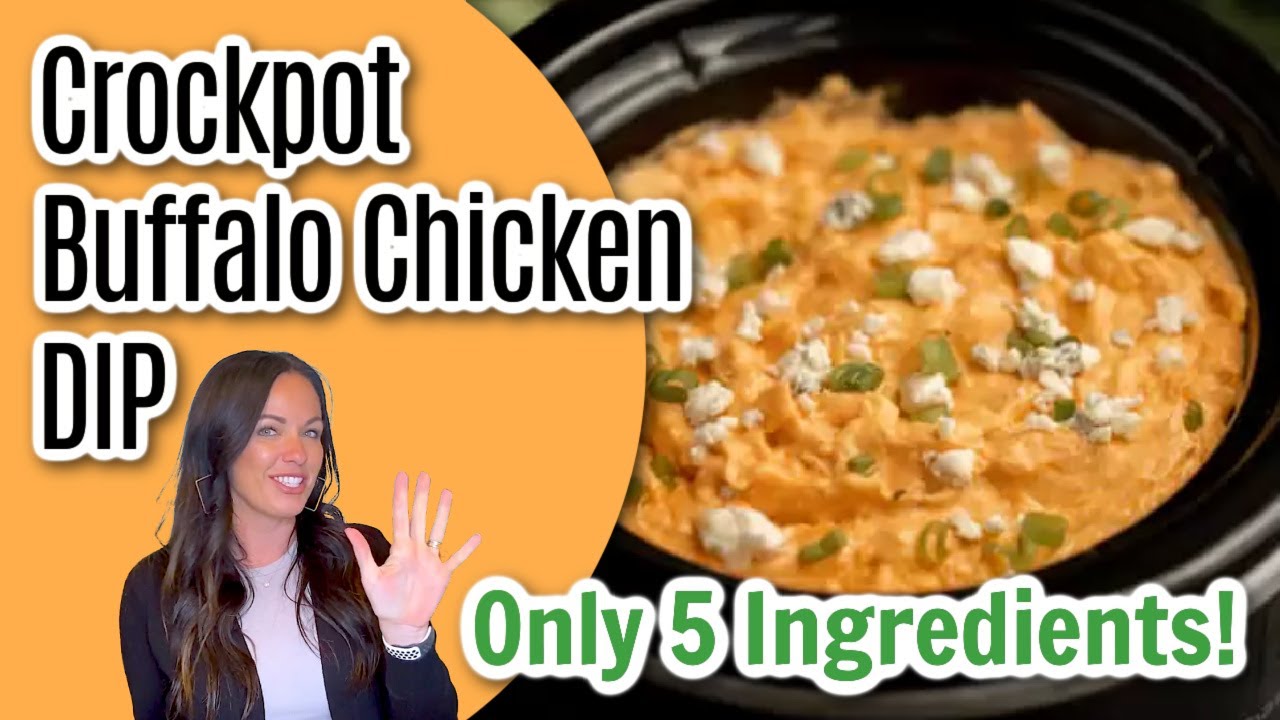 Buffalo chicken dip (Crock pot)