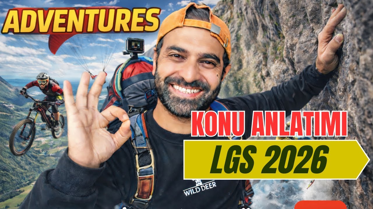 8.SINIF İNGİLİZCE 6.ÜNİTE KONU ANLATIMI | ADVENTURES | LGS 2026