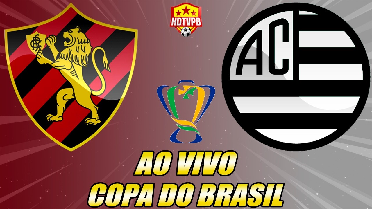 SPORT X ATHLETIC CLUB AO VIVO COPA DO BRASIL - NARRAÇÃO