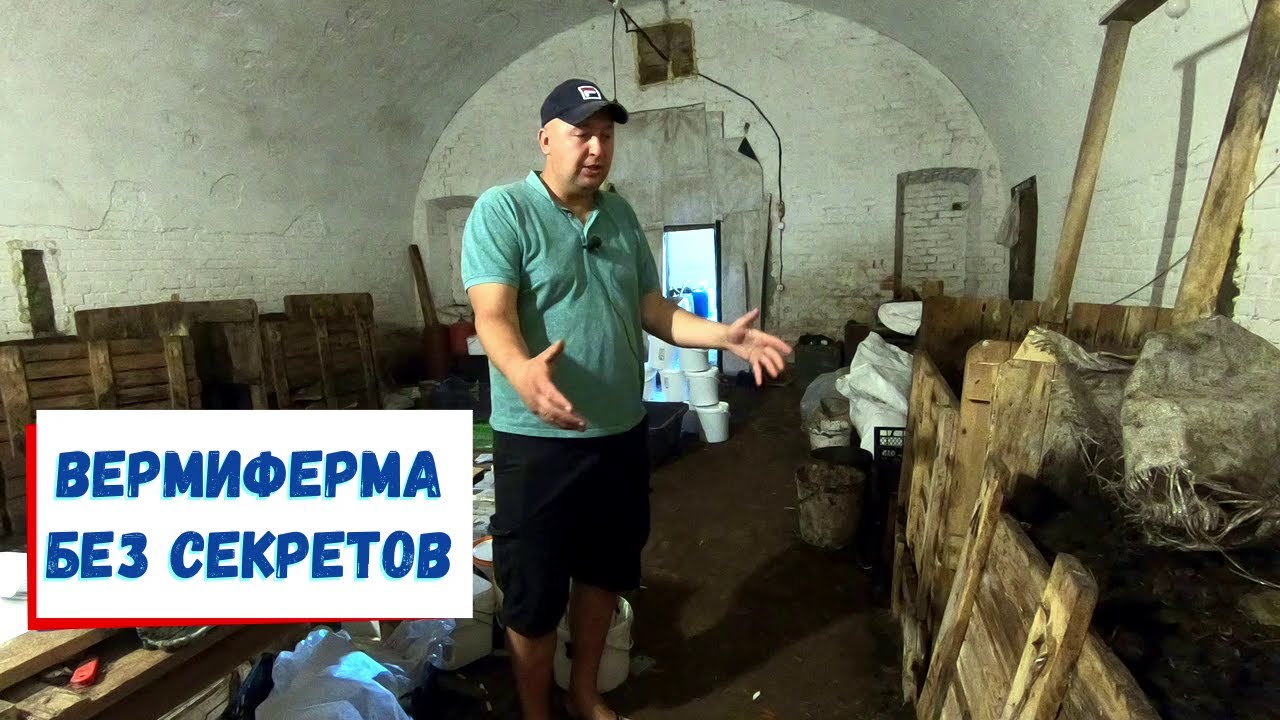 Производство биогумуса на вермиферме