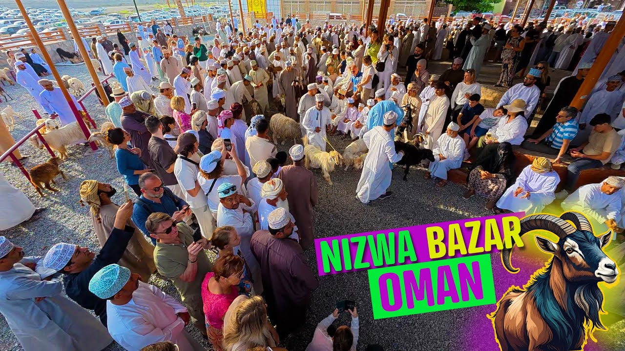 Beautiful Nizwa Fort Oman | Nizwa Souq and Nizwa Goat Market | Travel To Oman
