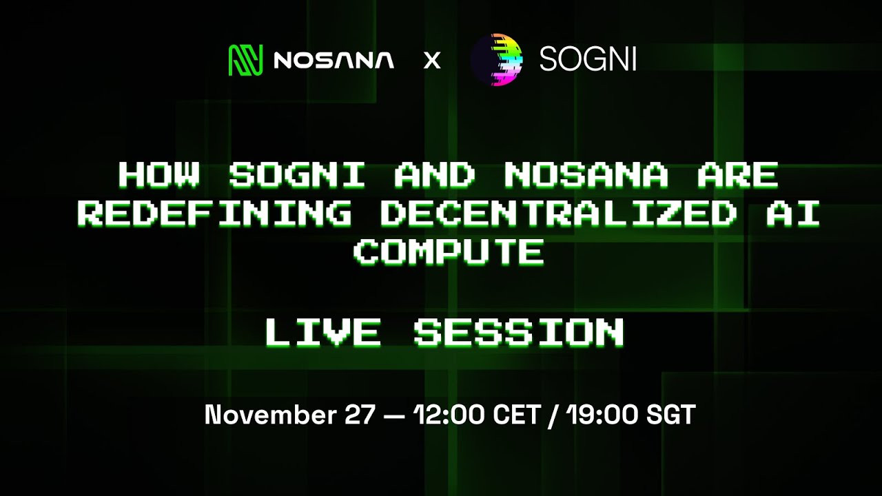 How Sogni and Nosana are redefining decentralized AI compute