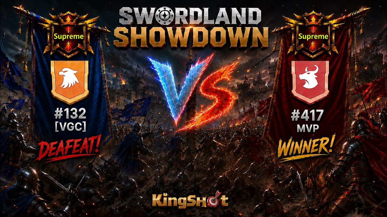 🔴 Kingshot LIVE! | VGC 132 vs MVP 417 Swordland Showdown Battle #Kingshot