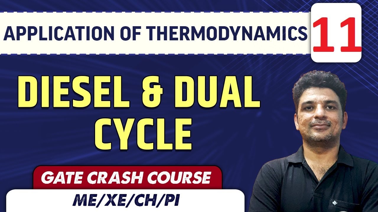 Application of Thermodynamics 11 | Diesel & Dual Cycle | Mechanical Engineering | GATE Crash Course