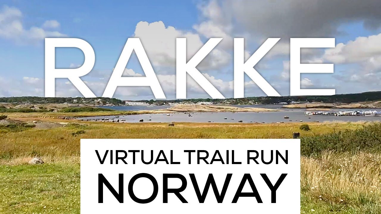 Coastal Norway Virtual Trail Run - Rakke, Stavern, Norway - Coastal Path