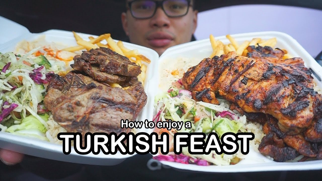 How to enjoy a TURKISH FEAST  *MUKBANG
