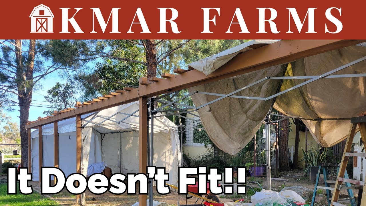 We Got the Wrong Sized Tarps & had a Chicken Show Meeting