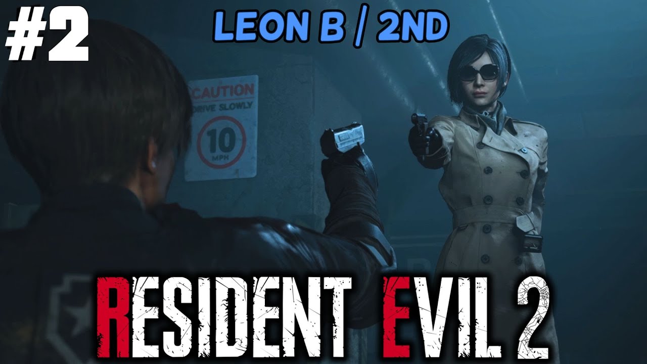 ZNOWU BOSS | ADA WONG i PARKING POLICYJNY | Resident Evil 2 Remake PL | Leon B | [#2]