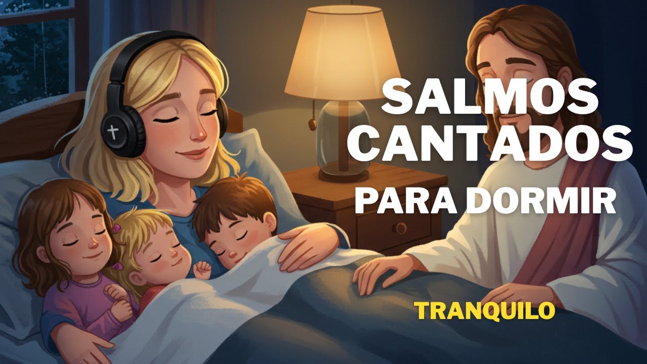 🎵 Se Sua Alma Est&aacute; Cansada, Ou&ccedil;a Salmos Cantados Para Dormir | Louvor de Salmos Suave