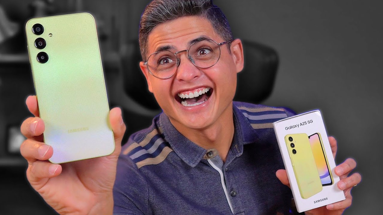 Esse SAMSUNG Galaxy A25 5G é um bom CELULAR? Unboxing e Impressões
