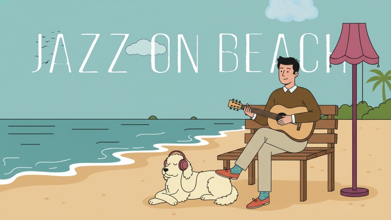 Vintage Jazz & Ocean Breeze 🏝️ 1940s Swing | Soft Swing for a Happy Day