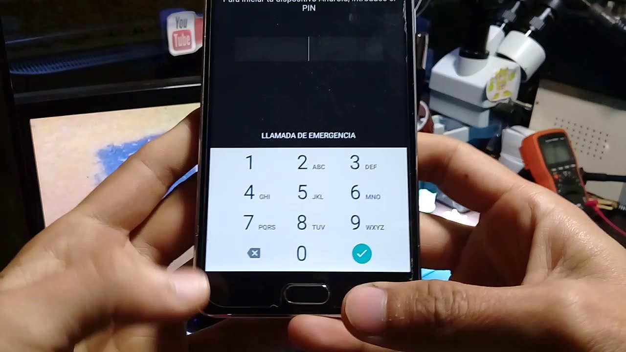 Táctil no funciona de celular samsung. Solución facil