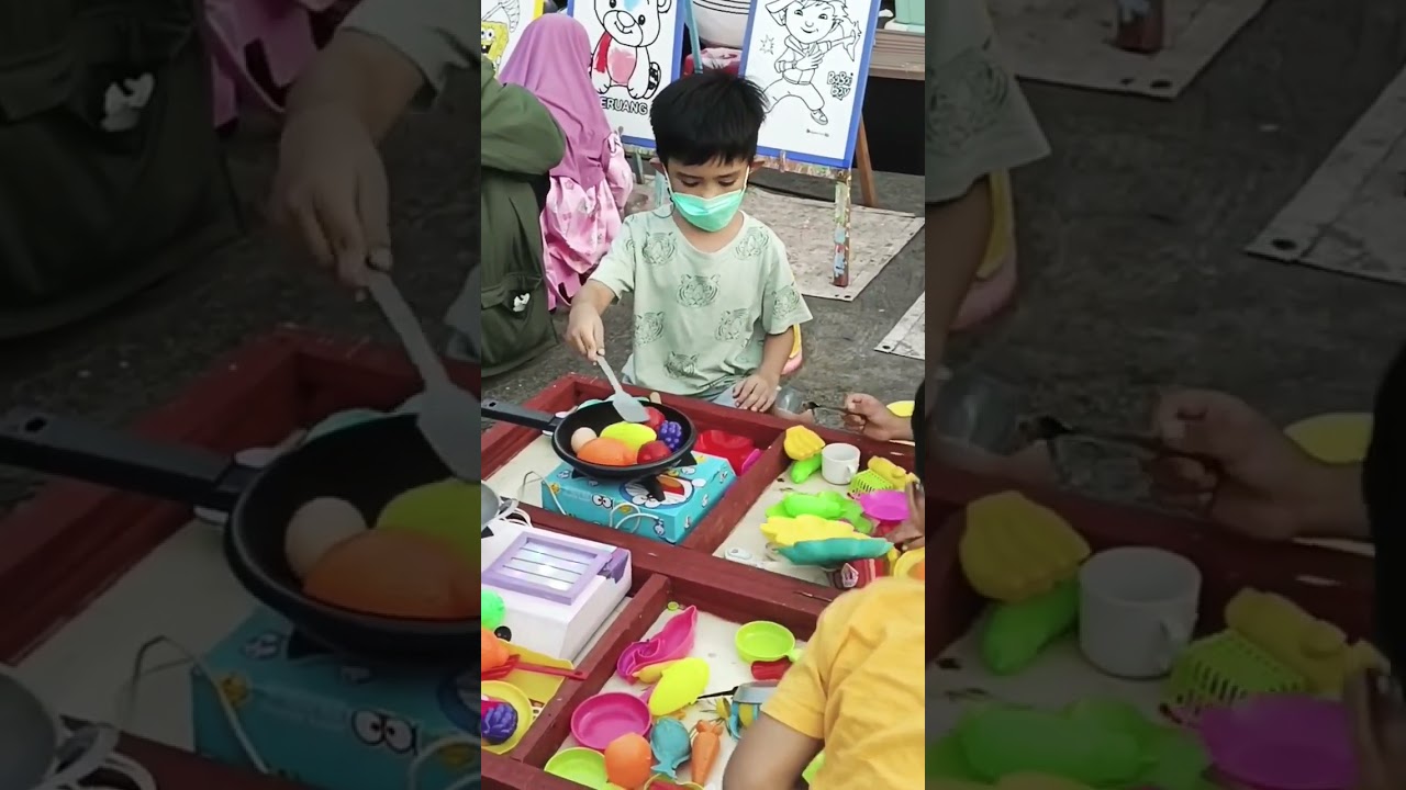 anak lucu masak #shorts #shortsvideo #viralvideo