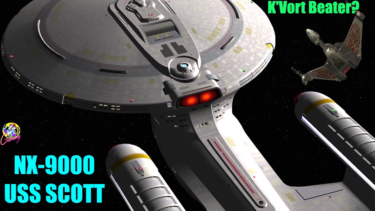 NX-9000 A Ship For SCOTTY - Will it beat a Klingon K'Vort? - Star Trek Ship Battles - Bridge Command