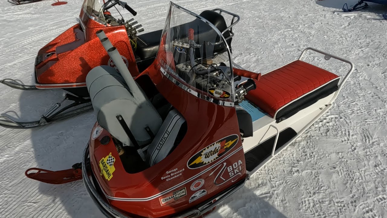 2023 Midwest Ride-In.  Walking Around Looking at the Vintage Snowmobiles. #Vintage #Snowmobile #erx