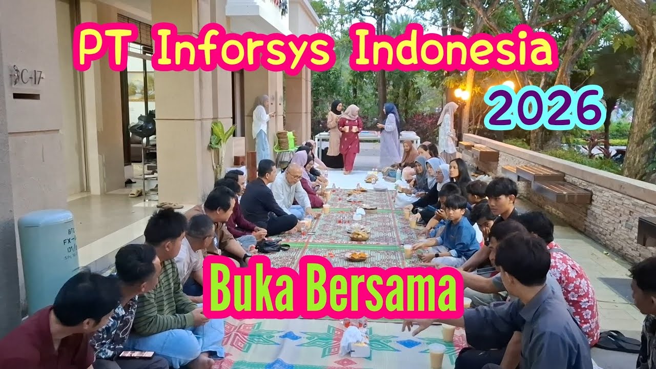 Suasana meriah Buka Bersama PT Inforsys Batam Indonesia 2026.