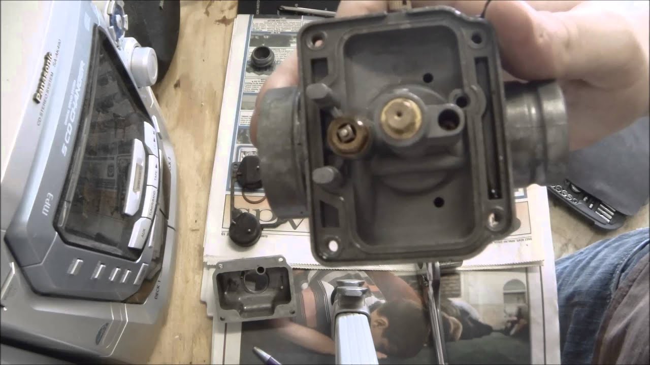 RD250 Carb Disassembly