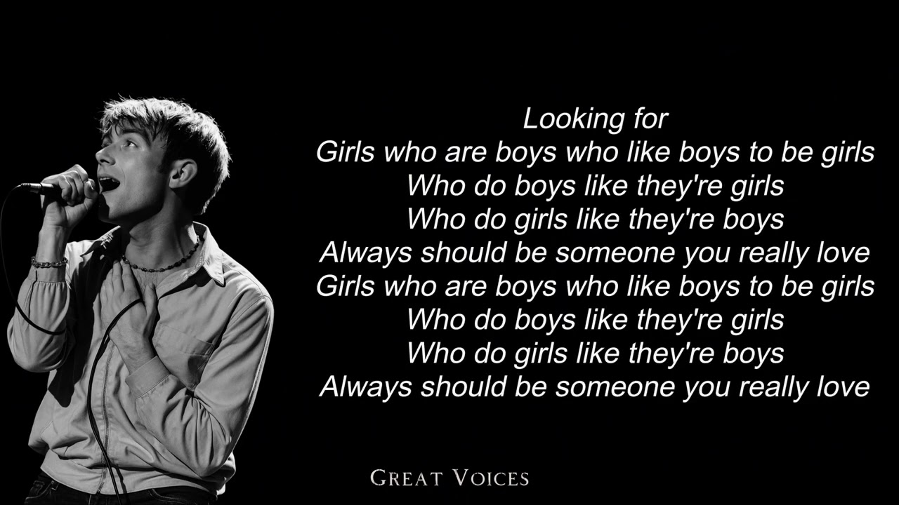 Girls And Boys - BLUR (Isolated Vocals + Lyrics)