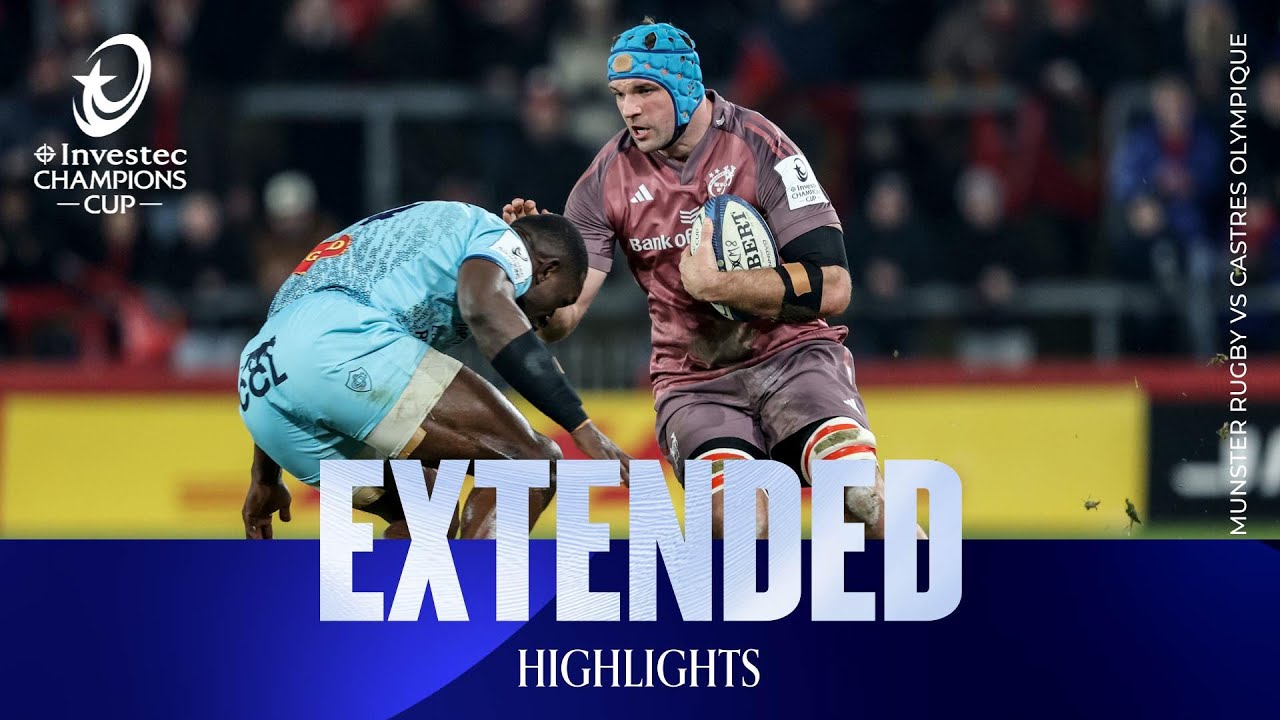Back and forth battle | Munster v Castres Olympique | Investec Champions Cup Extended Highlights