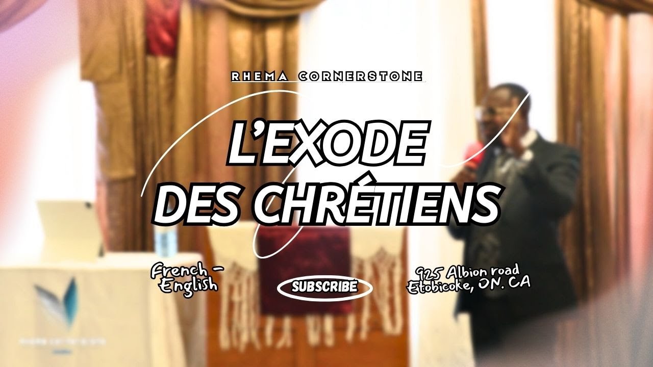Exhortation - L'exode des Chrétiens [FR-EN]