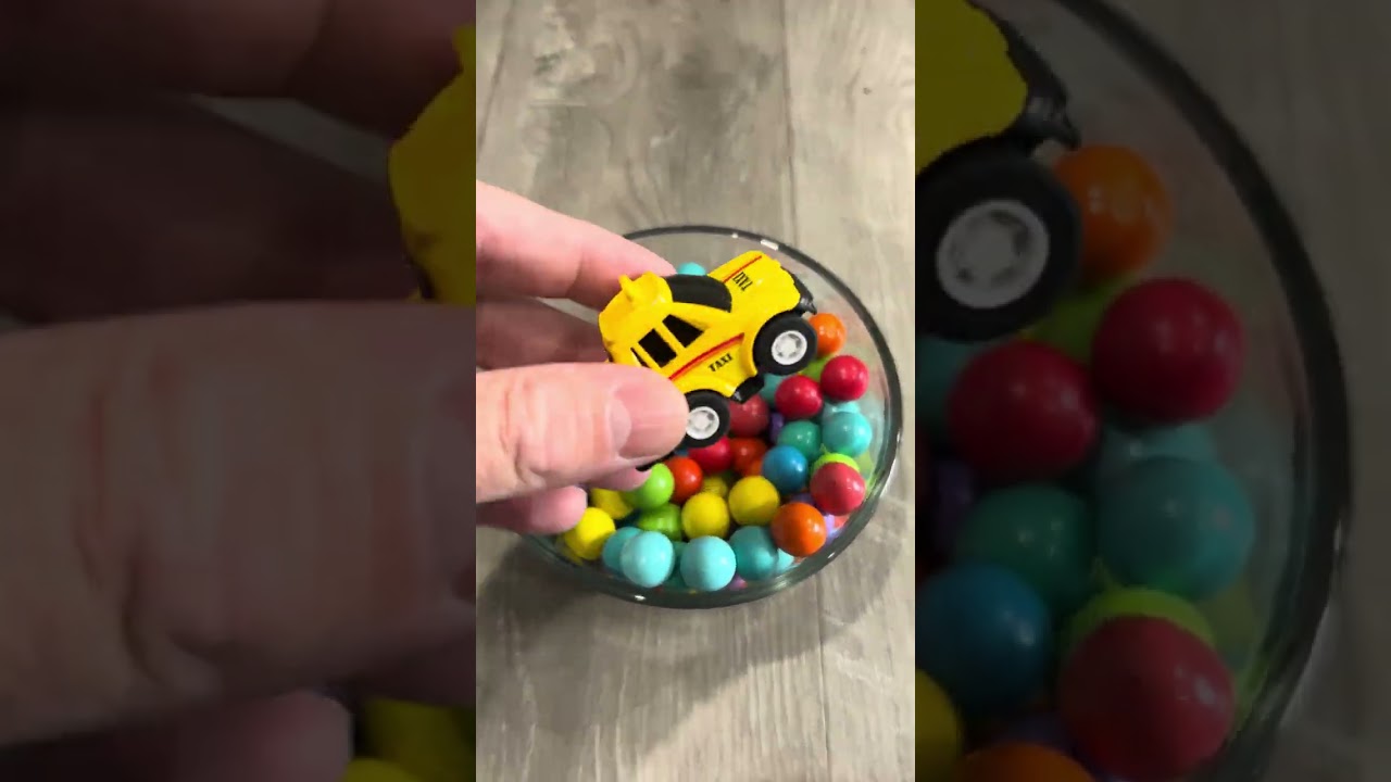 Yellow Taxi Cab Unearthed from Marble Mayhem