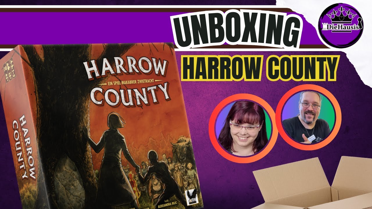 Harrow County | WAS IST DRIN? 📦 Spiel Brettspiel Unboxing