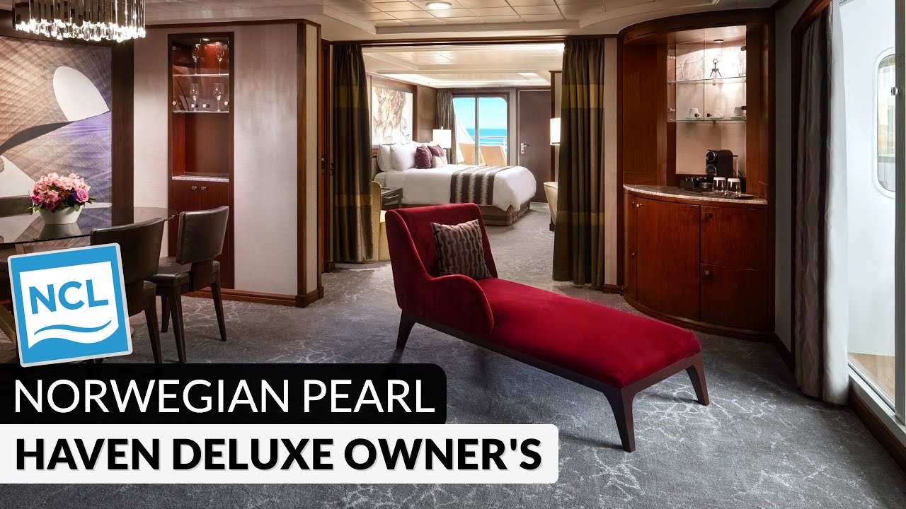 NCL Pearl | The Haven Deluxe Owner's Suite with Balcony Full Tour & Review 4K | Category H3