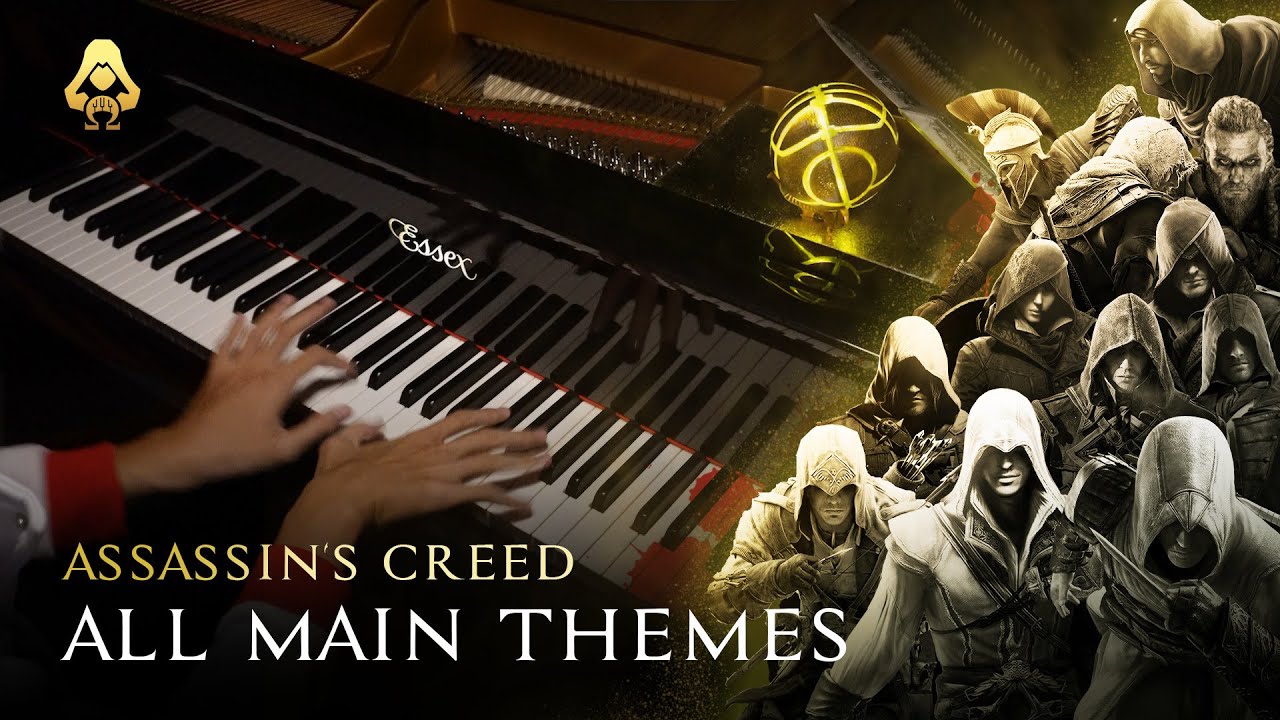 Assassin's Creed Music - All Main Themes - Piano Cover [Medley Sheet Music]