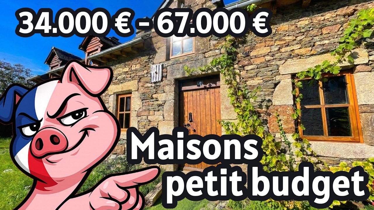 [ENG SUB] 🇫🇷 #Maisons de campagne à Vendre l 38.500€ -59.000€ -66.000€ -34.000€ - 44.000€ - 45.000€👌